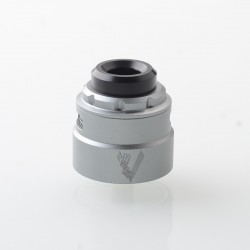 Authentic CM Vapes Viking RDA Rebuildable Dripping Atomizer - Grey, BF Pin, 30mm
