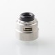 Authentic CM Vapes Viking RDA Rebuildable Dripping Atomizer - Silver, BF Pin, 30mm