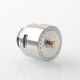 Authentic CM Vapes Viking RDA Rebuildable Dripping Atomizer - Silver, BF Pin, 30mm