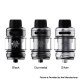 [Ships from Bonded Warehouse] Authentic Voopoo Uforce-X Tank Atomizer - Gun Metal, 5.5ml, 0.15ohm / 0.2ohm