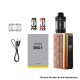 [Ships from Bonded Warehouse] Authentic Voopoo Drag 5 177W Box Mod Kit with Uforce-X Tank - Gradient Blue, VW 5~177W, 2 x 18650