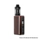 [Ships from Bonded Warehouse] Authentic Voopoo Drag 5 177W Box Mod Kit with Uforce-X Tank - Gradient Brown, VW 5~177W, 2 x 18650