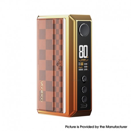 [Ships from Bonded Warehouse] Authentic Voopoo Drag 5 177W Box Mod - Sunset Orange, VW 5~177W, 2 x 18650