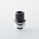 Authentic MK MODS TB Boro Drip Tip and Button for VandyVape Pulse AIO V2 80W Boro Box Mod Kit - Black