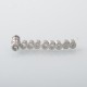 VWM Dope R Style RBA Bridge for BB - Silver, 10 PCS Air Pin 0.9 / 1.2 / 1.5 / 1.8 / 2.1 / 2.7 / 2.4 / 3.0 / 3.4 / 3.8mm