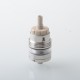 SXK Monarchy OST Old School Style MTL RTA Rebuildable Tank Atomizer - Silver, Air Pins 0.8 / 1.0 / 1.2 / 1.5 / 1.8mm, 22mm