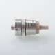 SXK Monarchy OST Old School Style MTL RTA Rebuildable Tank Atomizer - Silver, Air Pins 0.8 / 1.0 / 1.2 / 1.5 / 1.8mm, 22mm