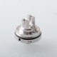 SXK Monarchy OST Old School Style MTL RTA Rebuildable Tank Atomizer - Silver, Air Pins 0.8 / 1.0 / 1.2 / 1.5 / 1.8mm, 22mm