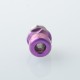 Mission Tips V2 Mini Nuke Style Drip Tip for dotMod dotAIO V1 / V2 Pod - Purple, SS + Titanium