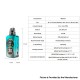 [Ships from Bonded Warehouse] Authentic Voopoo Argus A Pod System Kit - Azure Blue, VW 5~30W, 1100mAh, 3ml, 0.4 / 0.7ohm