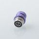 Mission Tips V2 Mini Nuke Style Drip Tip for dotMod dotAIO V1 / V2 Pod - Purple, SS + Aluminum