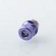 Mission Tips V2 Mini Nuke Style Drip Tip for dotMod dotAIO V1 / V2 Pod - Purple, SS + Aluminum