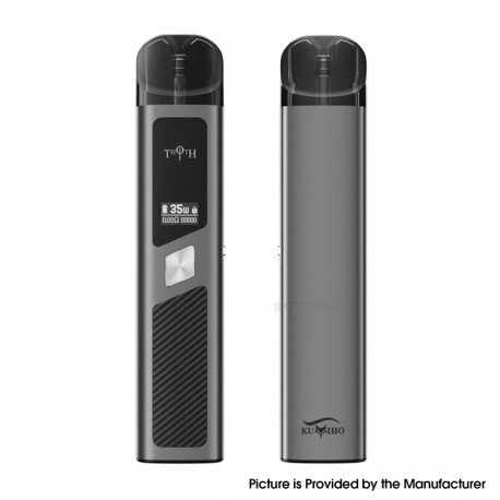 [Ships from Bonded Warehouse] Authentic Kumiho THOTH G Pod System Kit - Space Grey, VW 5~35W, 900mAh, 2ml, 0.6ohm