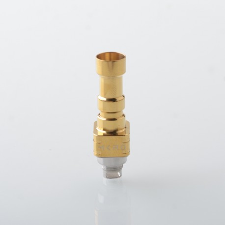 Kontrl Mkro Style RBA Bridge for Billet / BB / Boro Mod - Gold, 316SS, 5 PCS Air Pin 1.0 / 1.2 / 2.5 / 3.5 / 4.0mm