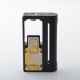 Astro Rockets Le edition Style DNA60 60W Boro Box Mod - Black + Yellow, Aluminum Alloy, VW 1~60W, 1 x 18650, Evolv DNA60 Chipset