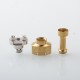 VWM Dope R Style RBA Bridge for BB - Gold, 10 PCS Air Pin 0.9 / 1.2 / 1.5 / 1.8 / 2.1 / 2.7 / 2.4 / 3.0 / 3.4 / 3.8mm