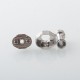 VWM Dope R Style RBA Bridge for BB - Silver, 10 PCS Air Pin 0.9 / 1.2 / 1.5 / 1.8 / 2.1 / 2.7 / 2.4 / 3.0 / 3.4 / 3.8mm