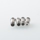 Wick'D XO Style RBA Bridge for BB / Billet / Boro Mod - Black, 5 PCS Air Pin 1.0 / 2.5 / 3.0 / 3.5 / 4.0mm