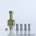 Rekavape Wick'D XO Style RBA Bridge for BB / Billet / Boro Mod - Gold, Titanium, 5 PCS Air Pin 1.0 / 2.5 / 3.0 / 3.5 / 4.0mm