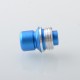 Authentic MK MODS TB Boro Drip Tip and Button for VandyVape Pulse AIO V2 80W Boro Box Mod Kit - Blue