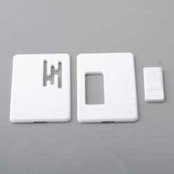 Authentic MK MODS Replacement Panel Plate for the VandyVape Pulse AIO V2 80W Kit - White
