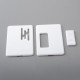 Authentic MK MODS Replacement Panel Plate for the VandyVape Pulse AIO V2 80W Kit - White