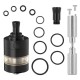 Rekavape KF X Mini Style MTL RTA Rebuildable Tank Atomizer - Black, 3.2ml, 23mm Diameter