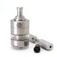 SXK KF X Mini Style MTL RTA Rebuildable Tank Atomizer - Silver, 3.2ml, 23mm Diameter