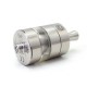 SXK KF X Mini Style MTL RTA Rebuildable Tank Atomizer - Silver, 3.2ml, 23mm Diameter