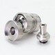 SXK KF X Mini Style MTL RTA Rebuildable Tank Atomizer - Silver, 3.2ml, 23mm Diameter