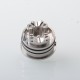 Replacement Dual Coil Deck Base for Flash E-Vapor FEV V4.5 / V4.5S+ RTA - Silver