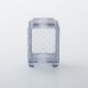 Monarchy DLVC Style Boro Tank for SXK BB / Billet AIO Box Mod Kit - Translucent Black, PC