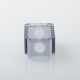 Monarchy DLVC Style Boro Tank for SXK BB / Billet AIO Box Mod Kit - Translucent Black, PC