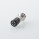 Authentic Auguse V3 510 Drip Tip for RTA / RDA / RDTA Atomizer - Silver + Black, SS + POM