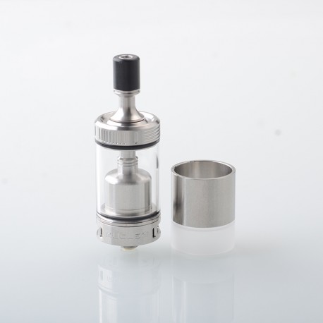 Authentic Auguse V3 RTA Atomizer - Silver, 4ml, 9 x Air Pins 0.8, 0.9, 1.0, 1.2, 1.4, 2 x 0.8, 2 x 0.9, 2 x 1.0, 2 x 1.2mm, 22mm