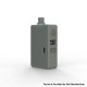 Authentic MECHVAPE x MRJUSTRIGHT BM40 Boro Mod - Full Grey, VW 5~40W, 1100mAh, Compatible with Boro RBA / Tank