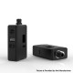 Authentic MECHVAPE x MRJUSTRIGHT BM40 Boro Mod - Full Black, VW 5~40W, 1100mAh, Compatible with Boro RBA / Tank