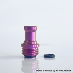 Rekavape Unkwn Style Drip Tip for BB / Billet / Boro AIO Box Mod - Purple, Titanium