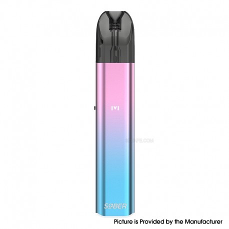 Authentic MECHVAPE Saber 30W Pod System Kit - Pink Blue, 1200mAh, 4ml, 0.6ohm