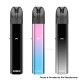 Authentic MECHVAPE Saber 30W Pod System Kit - Pink Blue, 1200mAh, 4ml, 0.6ohm