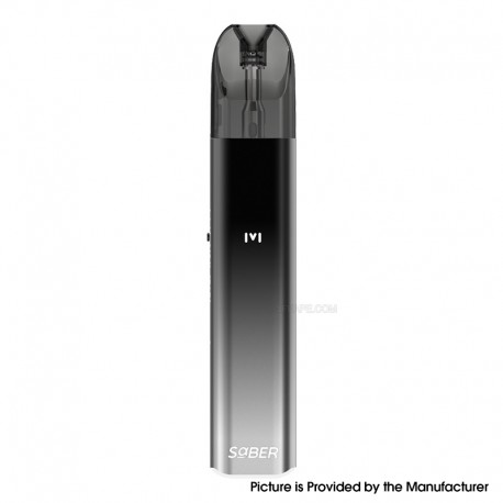 Authentic MECHVAPE Saber 30W Pod System Kit - Grey Black, 1200mAh, 4ml, 0.6ohm