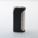 Rekavape Stratum V6S Style DNA 60W VW Box Mod - Black, SS + Aluminum, 1~60W, 1 x 18650, Evolv DNA60C Chipset