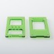 Replacement Front + Back Door Panel Plates for Aspire Raga Aio Pod - Green (2 PCS)