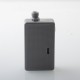 Authentic MECHVAPE x MRJUSTRIGHT BM40 Boro Mod - Full Grey, VW 5~40W, 1100mAh, Compatible with Boro RBA / Tank