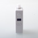 Authentic MECHVAPE x MRJUSTRIGHT BM40 Boro Mod - Full White, VW 5~40W, 1100mAh, Compatible with Boro RBA / Tank