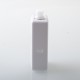 Authentic MECHVAPE x MRJUSTRIGHT BM40 Boro Mod - Full White, VW 5~40W, 1100mAh, Compatible with Boro RBA / Tank