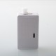 Authentic MECHVAPE x MRJUSTRIGHT BM40 Boro Mod - Full White, VW 5~40W, 1100mAh, Compatible with Boro RBA / Tank