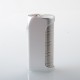 Stratum V6S Style DNA 60W VW Box Mod - Silver, SS + Aluminum, 1~60W, 1 x 18650, Evolv DNA60 Chipset