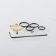 Monarchy Mobb Ultra Style RBA Bridge for BB / Billet / Boro Mod - Gold, 6 PCS Air Pin 1.0 / 1.2 / 1.5 / 2.0 / 2.5 / 3.0mm