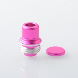Authentic MK MODS TB Boro Drip Tip and Button for VandyVape Pulse AIO V2 80W Boro Box Mod Kit - Pink